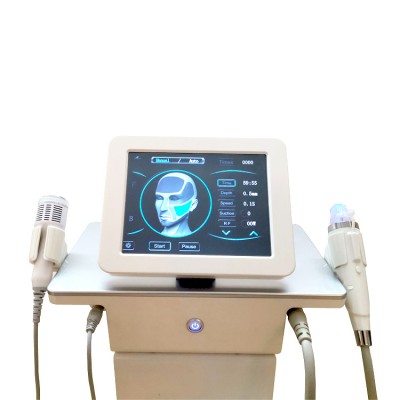 Advanced design skin care portable laser machine for stretch removal function microneedling rf machine