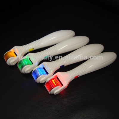 high quality derma roller big sales promotion LED derma roller 540 192 75 needles skin