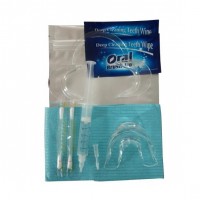 Private logo teeth whiten kit/CP and HP dental bleaching gel teeth whitening products